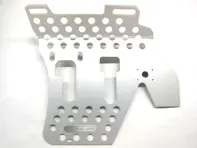 Rennline Aluminium Bodenplatte. Fahrerseite. Porsche 911/912 TARGA / CABRIO - F02