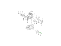 Perno M8x60 para polea tensora inferior para Porsche 986 Boxster 2.7L / 3.2L y 996 Carrera 3.4L / 3.6L - 90037805602, 90037815909, 90037815901