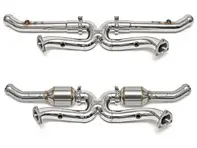 Auspuff Sportkats oder Kat Bypass System 'Bischoff' Porsche 993 - 99311321316
