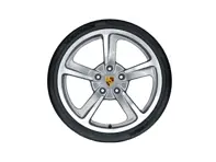 20' 991 C4 / C4S Sport Techno Alloy Wheels & Tyres Original Porsche - 99104460280, 99104460279