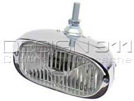 Nebelscheinwerfer, klar. Porsche 356 / 911 / 912 60-68 - 64463120100, PCG63120100 - JG.201.00, 1695200102