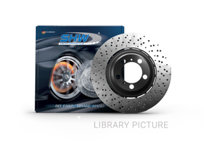 Disco de freno trasero ligero de 380 x 30 mm. Porsche 718 (982) Cayman GT4 RS 2019 - 9GT615601B, 9GT615601E, 9GT615602B, 9GT615602E - PRL42587, PRR42687