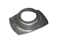 Jacking point donut on floorpan. Porsche 914 1970-76 - 91450193711, 91450193811 - PP348F, P348F, PP348, P348