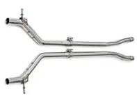 Tubo x de derivación del resonador de escape. Porsche 970 Panamera V6 - 97011191321, 97011191322, 97011191323, 97011191324, 97011191325, 97011191328, 97011191326, 97011191327