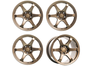 Titan 7 Forged T-D6E 6-Speichen-Leichtmetallradsatz 20" Techna Bronze. Porsche 991 Carrera 2 / Carrera 2S - TD6E2090044513071TB, TD6E2011060513071TB