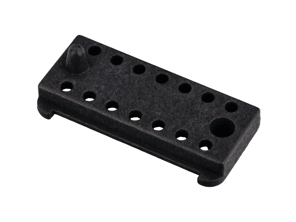 Flaches 14-poliges Steckverbindergehäuse für Motorkabelbaum. Porsche 911 / 914 / 924S / 928 / 944 S2 / 964 / 968 - 91161211305, 91161211502