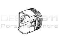 Motor zuigers. Porsche Boxster 986 3.2L 2002>> - 99610303210, 99610303211
