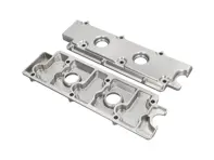 Tapa del motor del árbol de levas - Aleación superior en plata Porsche 911 1968-89 / 965 - 90110511503, 90110511511