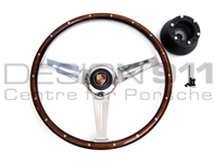 Wood Steering Wheel Porsche 911/ 912 / 356B / 356C 380mm - 90134708911