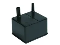 Vase d'expansion de purge de carburant, noir. Porsche 911 1969-73 - 90120106222, 847603069894 - URO-010752