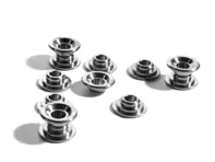 Valve spring retainer disc kit 9mm Titanium high performance. Porsche 911 / 964 - 90110542103, 90110542104, 90110552102