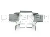 Handbrake Shoe Supporting Plate. Porsche Boxster S 986 - 99635280701