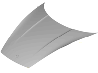 Capot avant. Porsche 992.1 2019>> - 992823031AYGRV