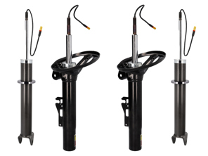 Stoßdämpfer-Set (4 Stück) für Vorder- und Hinterachse. Passend für Porsche 997.1 / 997.2 C4 / C4S mit PASM (2005–2012). - 99734304715, 99734304815, 99734304708, 99734304824, 99734304710, 99734304714, 99734304814, 99734304822, 99734304722, 99734304724, 99734304726, 22-147561, 99734304826, 22-147554, 99734304808, 99734304810, 99734304841, 99734304741