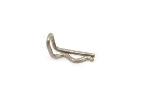 Clip de goupille pour jambe d'amortisseur de capot. Porsche 356 / 911 / 912 / 914 - 90135195510 - 15325, 1681250200