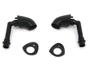 Scheinwerferwaschdüsen-Kit mit Dichtungen. Langer Stiel. Porsche 1974-79 - 91162880800, 91162880700, 91162808601, 91162808502, 91162808600, 91162808500