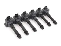 Pack de bobines d'allumage (lot de 6). Porsche 996 3.4L / Boxster 986>>03. Réf. 99760210703. - 99760210700, 99760210702, 99660210200, 99760210702, 99660210101, 99660210200, 99760210700, 0986221116, 99760210703, 99760210703/3, 99917020791, 90006708901, 99610532552 - ZS177, ZS177