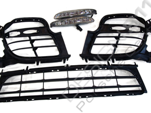 Inserts et feux de pare-chocs avant pour 997505997028 GT2 look