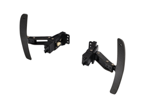 Jeu de palettes de changement de vitesse magnétiques PDK en fibre de carbone pour volant Sport Design. Porsche 991 / 718 / 958.2 Cayenne . 95B.1 Macan - 95B998540A