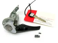 Serrure de poignée de porte avec entourage. Porsche993 - 99353793800, 99353793700