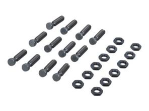 Kipphebel-Einsteller und Sicherungsmuttern-Set. Porsche 911 1965-89 / 964 / 914 - 90110537002, 99903400500