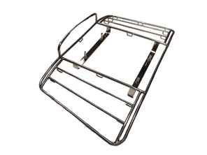 Luggage rack Lietz style in stainless steel. Porsche 356 / 356A - 64480195302 - 356OBP006