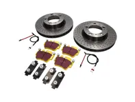 Brake Disc Package with Sport EBC Brake Pads Porsche Boxster S - DP41514R, 99635140X01BRE, 99635140X01, 99635108802, 99661236501