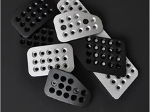 Aluminum pedal set of 2 for Tiptronic. Porsche 964 / 993 / 996 / 997