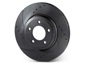 Rotor de disque de frein percé et fendu, arrière. Porsche 987/981/718 Boxster et Cayman - 98735240101