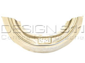 Section de réparation de la structure intérieure ronde du capot avant / capot. Porsche 356A - P151AIF, 3565250