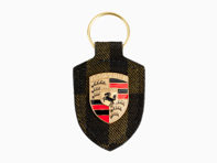 Limited Edition Crest Key Ring with Pascha Fabric - 911 Spirit 70 - WAP0503580RPHK
