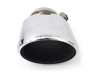 Exhaust tail pipe, Chrome. Porsche 991.2 Carrera - 9P1251187B, 9P1251188B