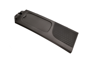 Kunststoffabdeckung für Heckklappenstaufach - Rechts. Porsche 981 / 718 (982) Cayman & GT4 2014>> - 98155542400, 981555424001E0, 981555424006L0, 981555424004H0, 981555424002F0, 98155542400OP1, 981555424007N0, 98155542400OW5, 98155542400OM8, 98155542400OH7, 98155542400OG6