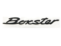BOXSTER Rear badge, Black. Porsche 981 Boxster 2015>> - 98155923702
