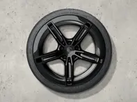 21" Mission E Design Sommerradsatz lackiert in Schwarz (hochglanz). Porsche Taycan (MK2) 2024>> - 9J1073663KB - 9J1073663KB