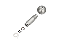 Aluminium silver classic gear knob 6 speed. Porsche 981 Boxster / 981 Cayman  / 718 Boxster / 718 Cayman - 981424075008YR, 981424075252W0, 981424980038YR, 98142498003N11, 98142498003PL1, 981424980036U7, 981424980037A0, 981424980038C0, 981424980039H6, 98142498003DSY, 98142498003DVG, 981424980048YR, 98142498004n11, 98142498004PL1, 981424980046U7, 981424980047A0, 981424980048C0, 981424980049H6, 981424980058YR, 98142498005N11, 98142498005PL1, 981424980056U7, 981424980057A0, 981424980058C0, 981424980059H6, 982711141P, 982711141Q, 982711141AK, 982711141R, 982711141AL, 982711141L, 982711141S, 982711141AM