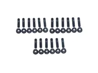 Titan-Stehbolzen- und Mutternsatz, Abgaskrümmer zum Zylinderkopf. Porsche 718 GT4 / Spyder / GTS 4,0 l - 9M718GT4SPYTISTUDHEAD