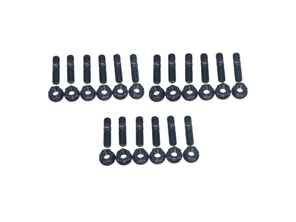 Kit de goujons et écrous en titane, collecteur d'échappement vers culasse. Porsche 718 GT4 RS / Spyder RS - 9M718RSTISTUDHEAD