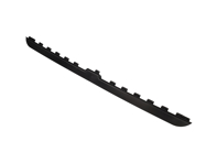 Spoiler de pare-chocs avant, noir satiné. Porsche 997.1 Carrera MKI 2005-2008 - 9975055570001C