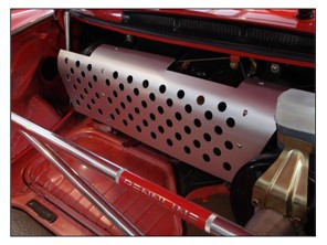 Coperchio del gruppo motore del ventilatore Rennline. Porsche 911/912/930 con guida a sinistra - I05