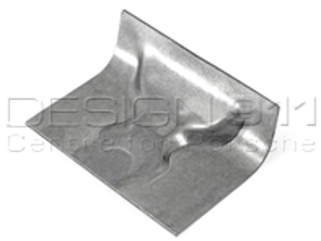 Placa de gancho de remolque. Porsche 356B T6 / 356C T6 - 64450605006, PP102D, P102D