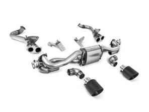 Sistema de escape deportivo Milltek con bypass GPF/OPF y tubos de escape de carbono JET-115. Porsche 718 Boxster/Cayman 2020>> - 982251053E, 982251053K, 982251053F, 982251053H, 982251053D, 982251053G, 982254351B, 982254351L, 982254351AA, 982254351P, 982254351R, 982254350B, 982254350L, 982254350AA, 982254350P, 982254350R - SSXPO188