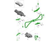 Kit de chaîne de distribution moteur. Porsche 982 Boxster 2.0L / 2.5L 2017>> - 0PB109507G, 0PB109509B, 0PB109514A, 9A210514801, 0PB109513B, 0PB109508B, 9A110523302