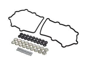 Befestigungssatz für Kettengehäusedeckel mit Dichtungen. Porsche 964 / 993 - 96410510701, 96410510801