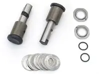 Front knuckle link horizontal pin kit. Porsche 356 50-65 - 69534199300, 644 41407