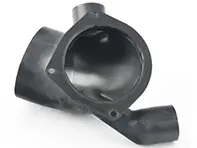 Pièce inférieure du connecteur du distributeur d'air. Porsche 911 78-85 - 91157318100