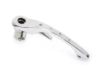 Türgriff im RSR-Stil in CHROM (ohne Schloss und Schlüssel). Porsche 911 1970-89 / 964 - 91153894105, 91153894205, 9115389410X, 9115389420X - CB.017.002, CB.017.003
