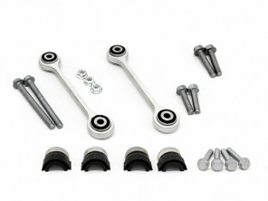 Set stabilisatorstang-verbindingsstukken voor de voorwielophanging. Porsche 955 / 957 / 958 Cayenne - 95534306900, 7L0411317, 95534379261