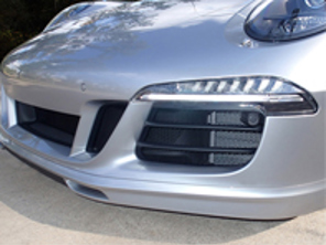 Rennline Frontstoßstangen-Drahtgitter-Grill-Set, Schwarz. Porsche 991.2 2017>> - 991.2 - E100025111, E1003