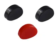 Heizungsentlüftungsknopf-Set. Porsche 914 / 912 / 914 / 930 - 90157191700, 90157191800